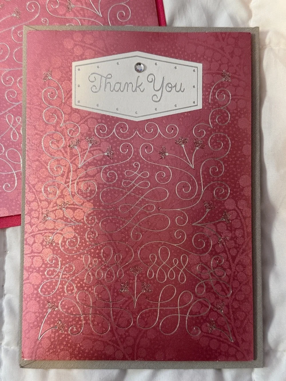 🌻 Bundle of 2 Hallmark Thank You Cards